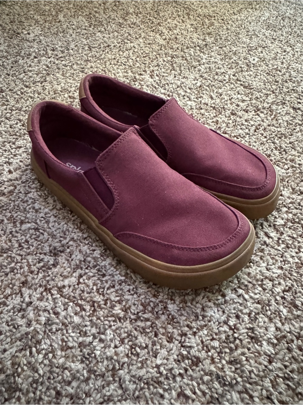 Splay Streetstyle Slip-On Plum Wide Toe Barefoot Shoes